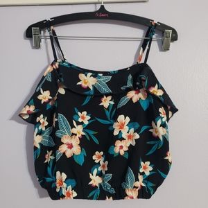 Floral Crop Top